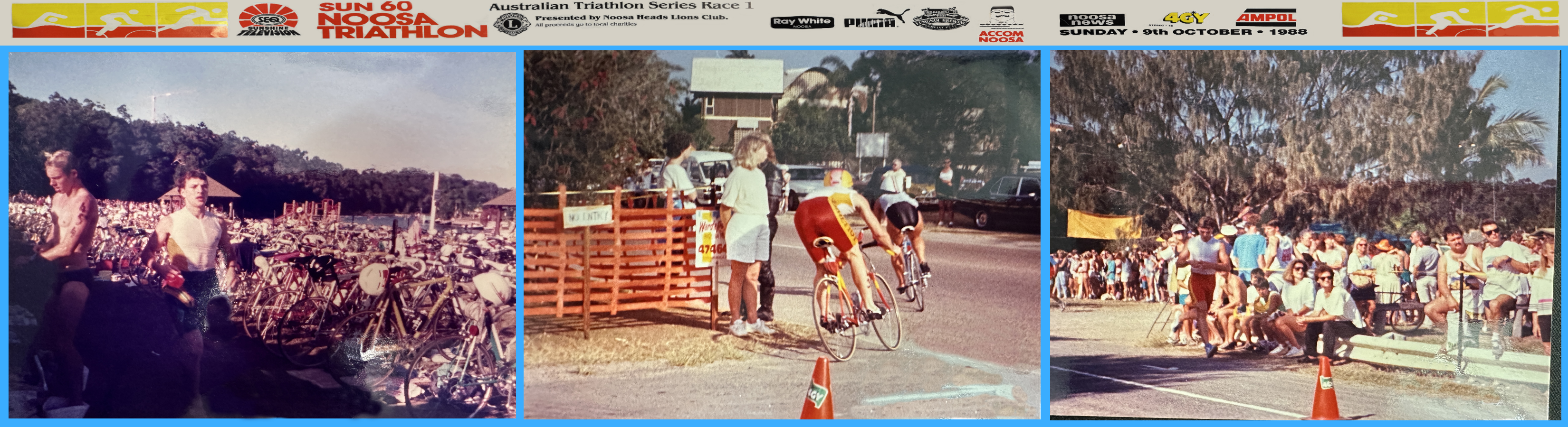 Ron Acutt - Noosa Triathlon 1988