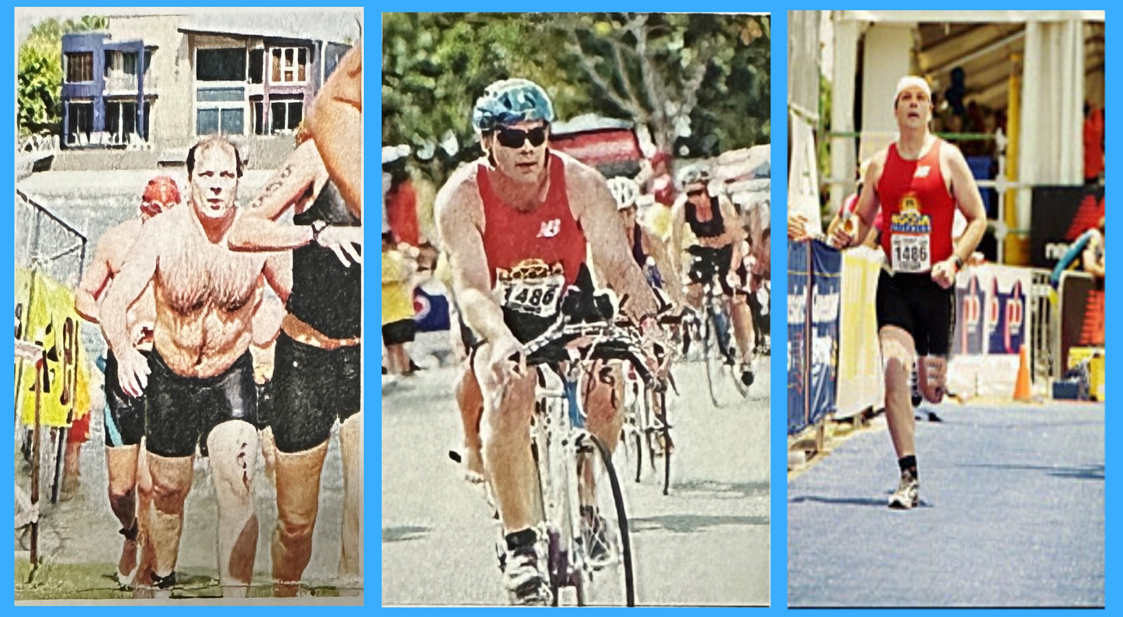 Ron Acutt - Noosa Triathlon 2002