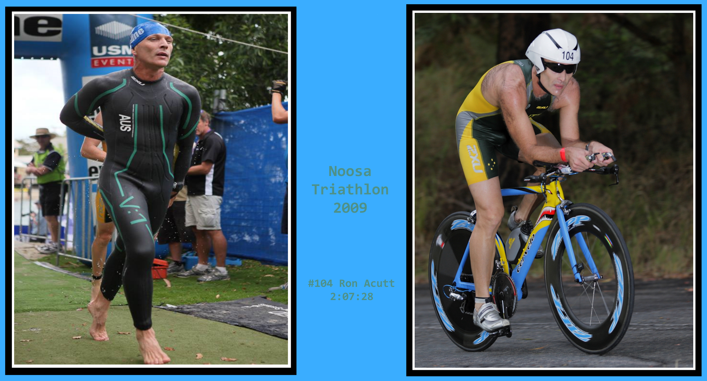 Ron Acutt - Noosa Triathlon 2009
