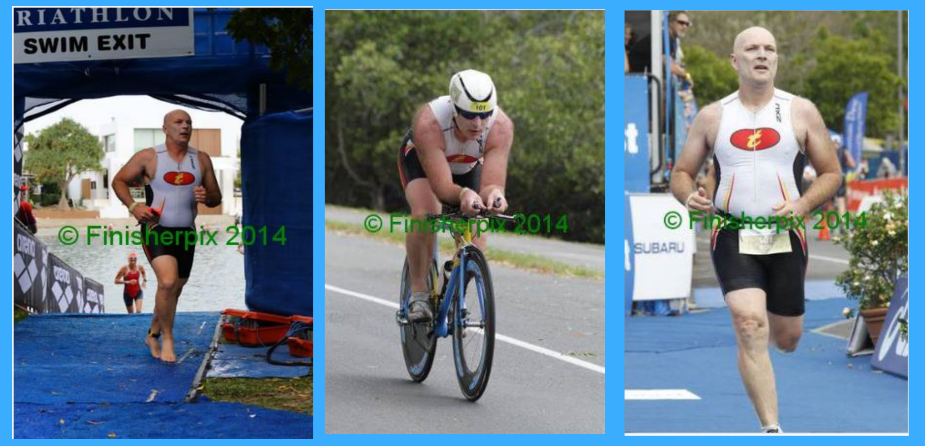 Ron Acutt - Noosa Triathlon 2014