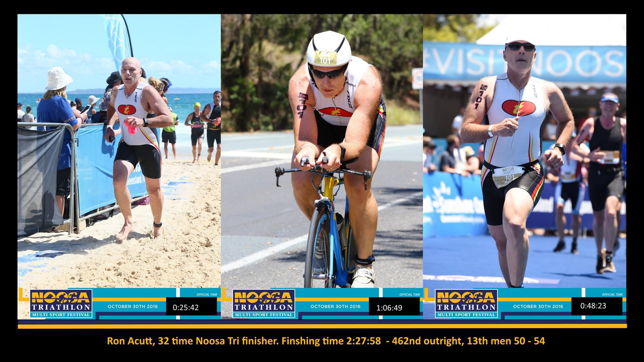 Ron Acutt - Noosa Triathlon 2016